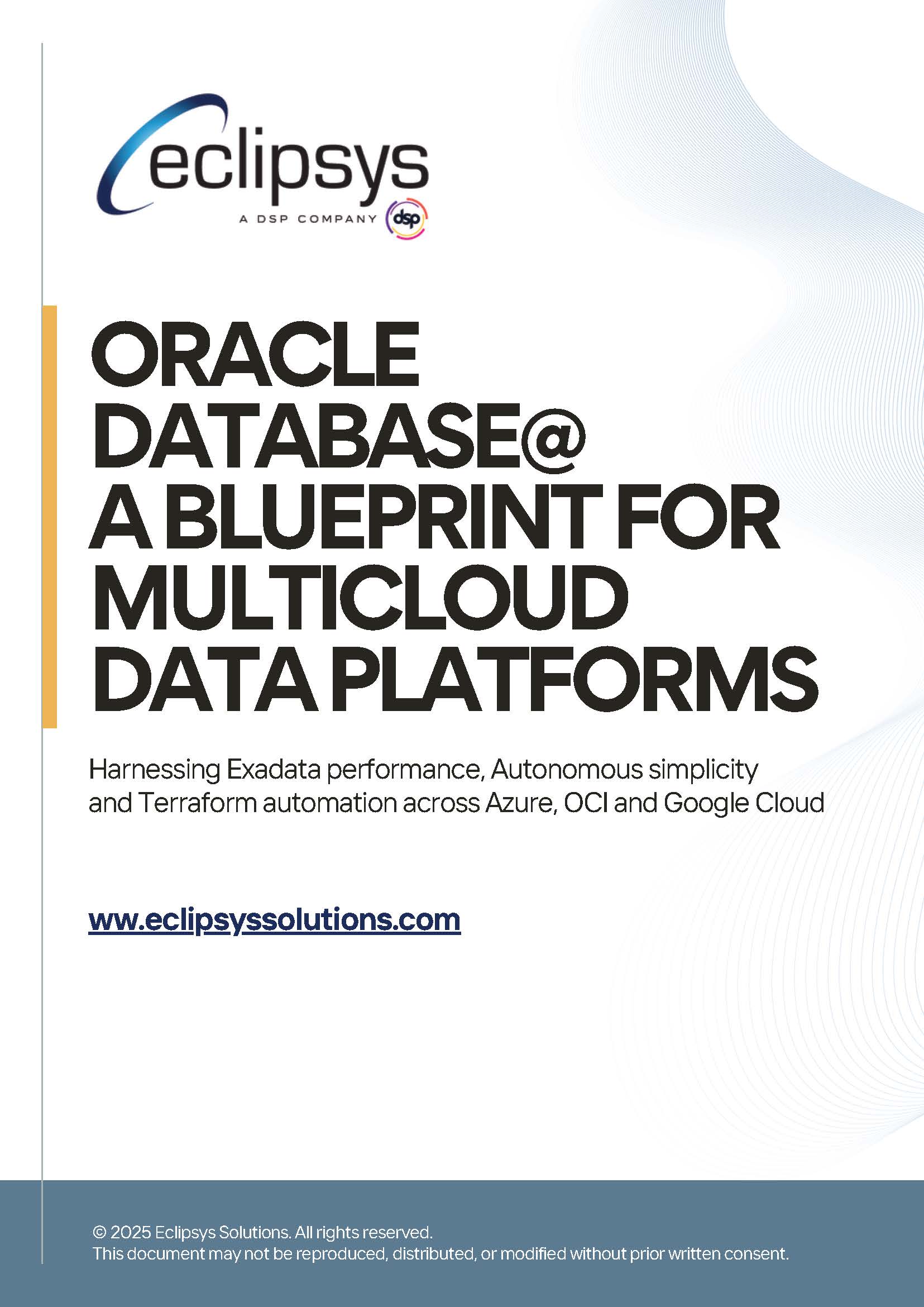 Eclipsys_Multicloud Oracle Database at Hyperscalers White Paper 2025