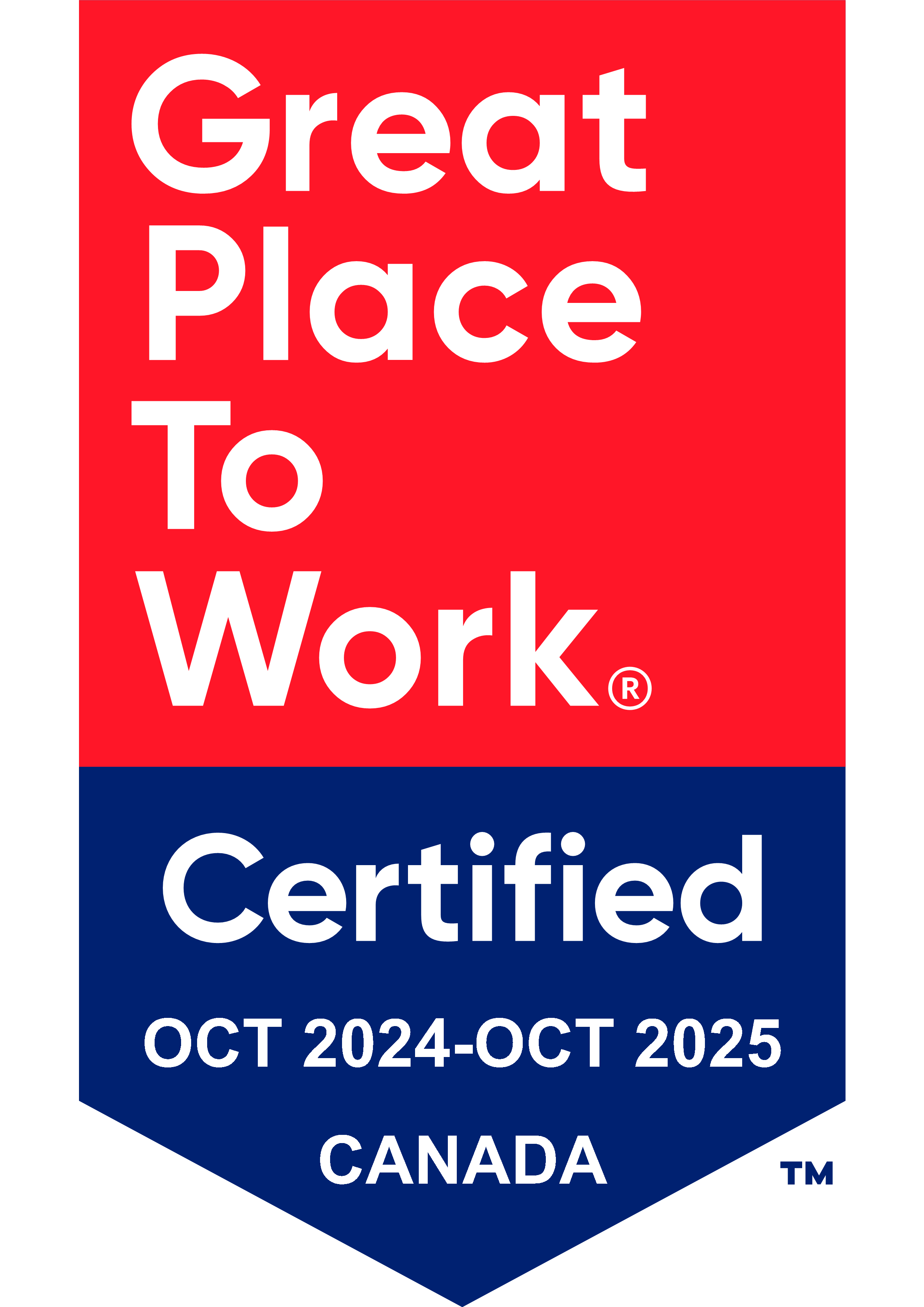 Great Place to Work Canada 2025