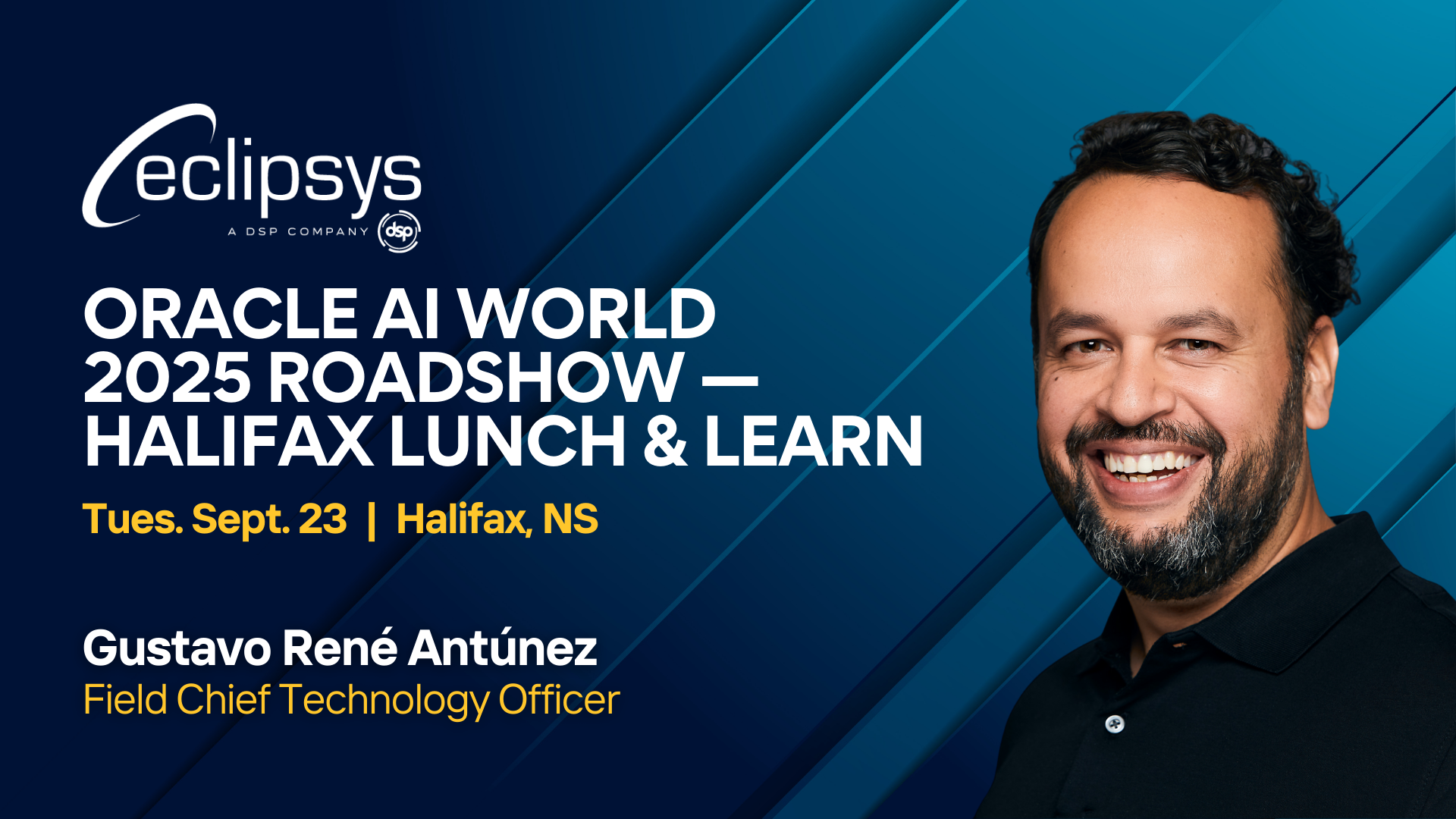 Oracle AI World Roadshow - Halifax